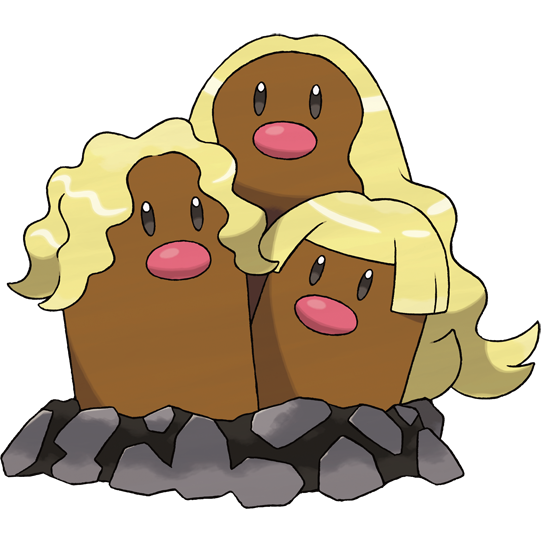 Alolan Dugtrio